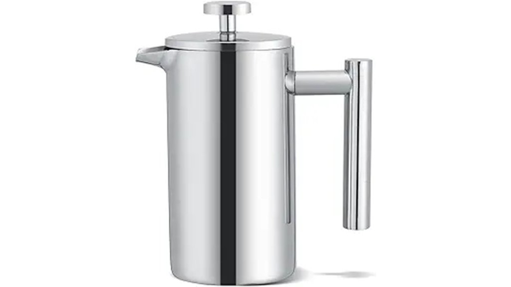 stainless steel coffee maker