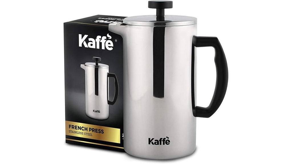stainless steel coffee maker