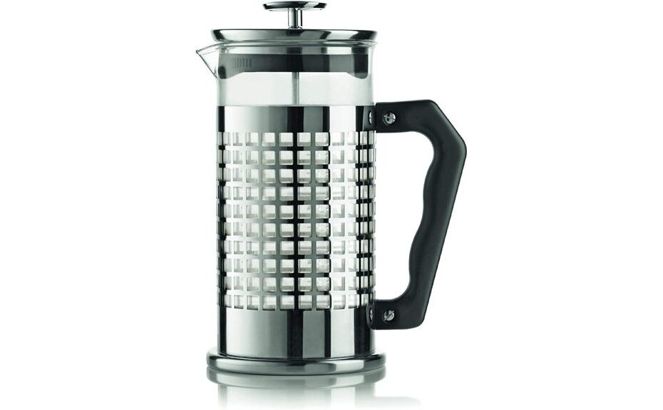 stainless steel coffee press