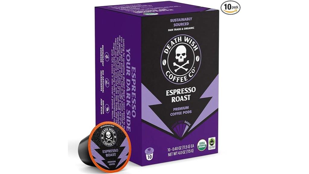 strong bold caffeinated convenient