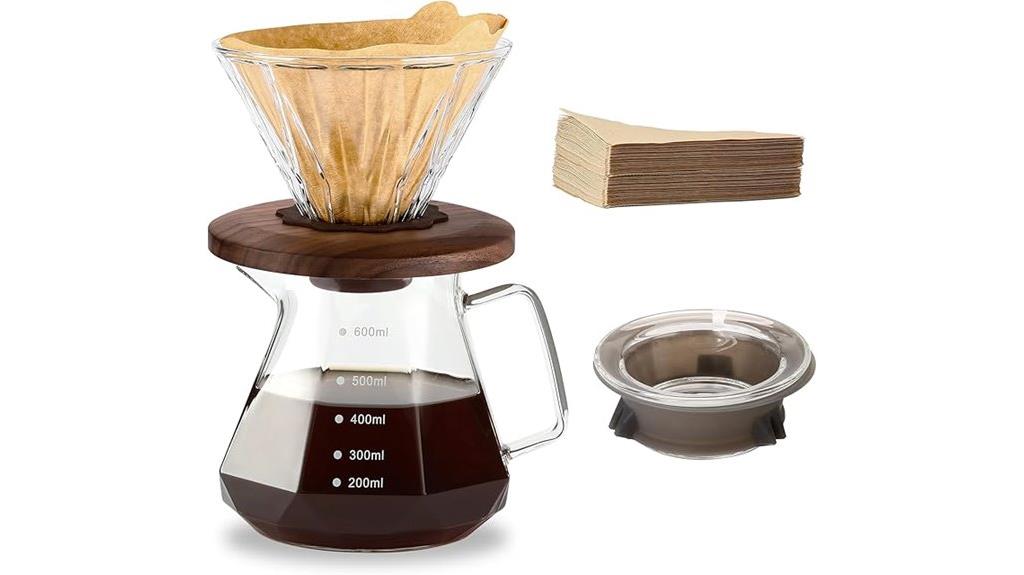 stylish functional coffee maker