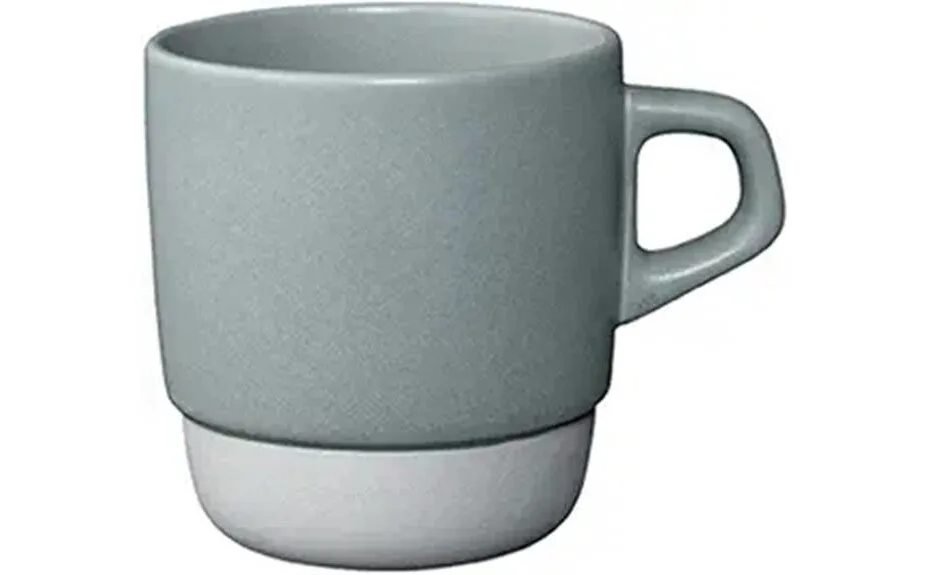 stylish functional stacked mug