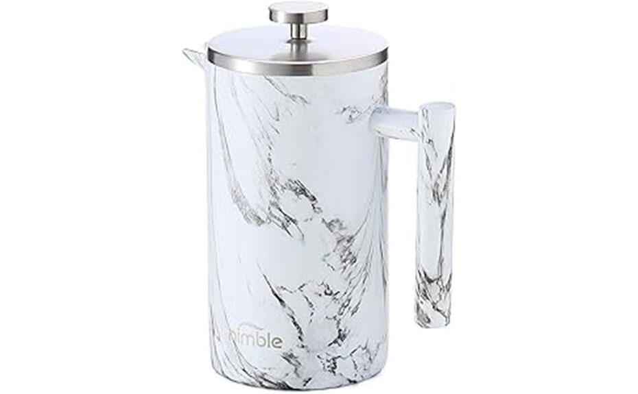 stylish insulated coffee maker