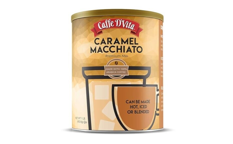 sweet creamy caramel coffee