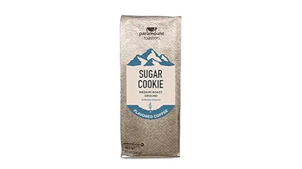 sweet creamy cookie flavored coffee