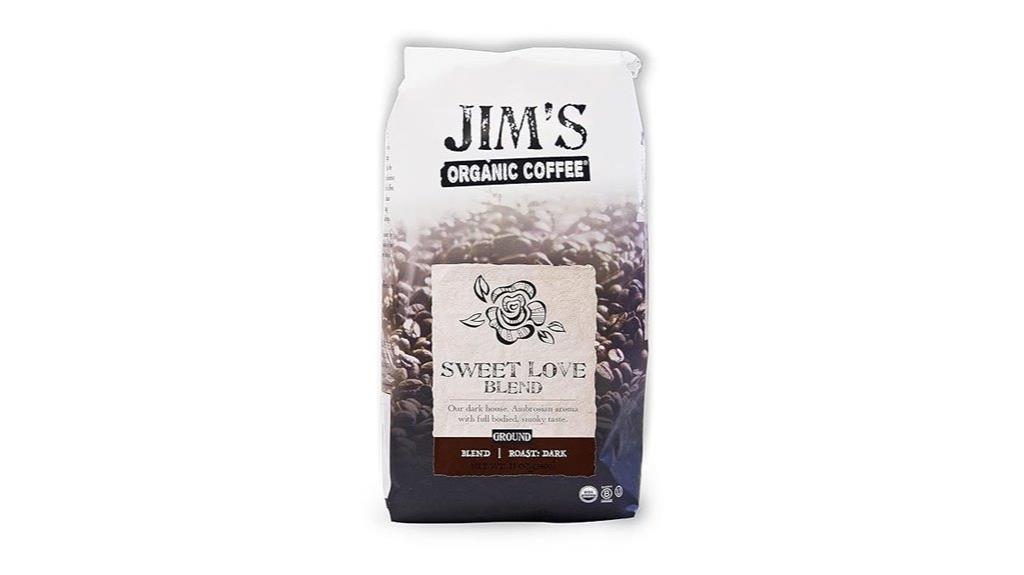 sweet organic coffee blend