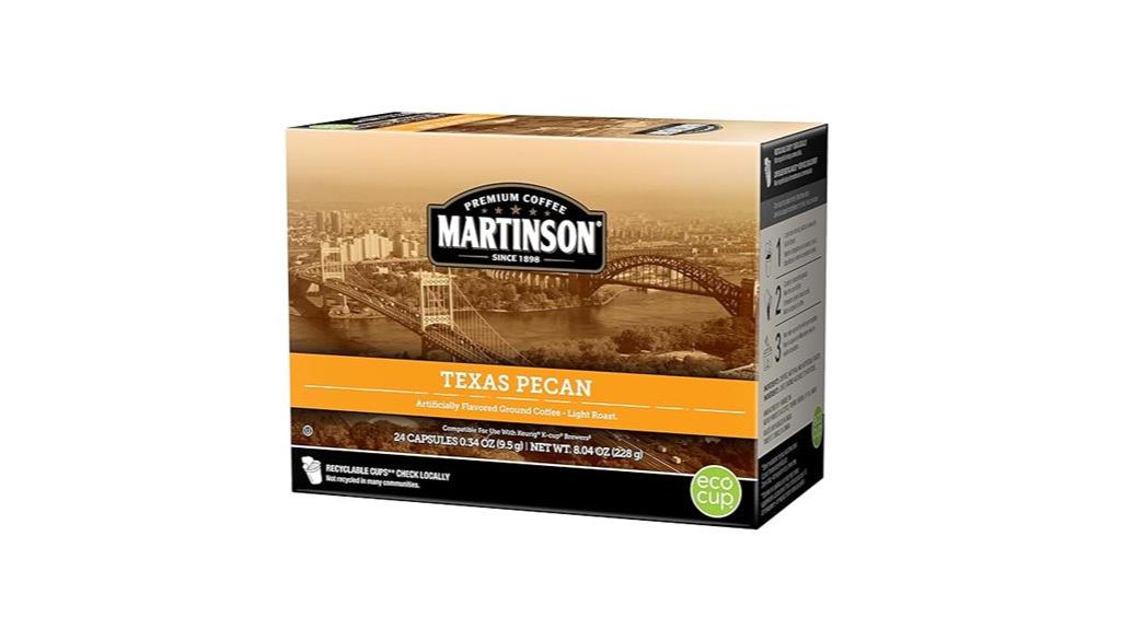 texas pecan coffee capsules