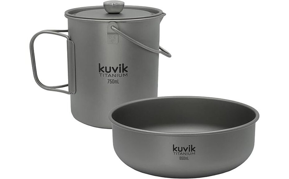 titanium french press bundle