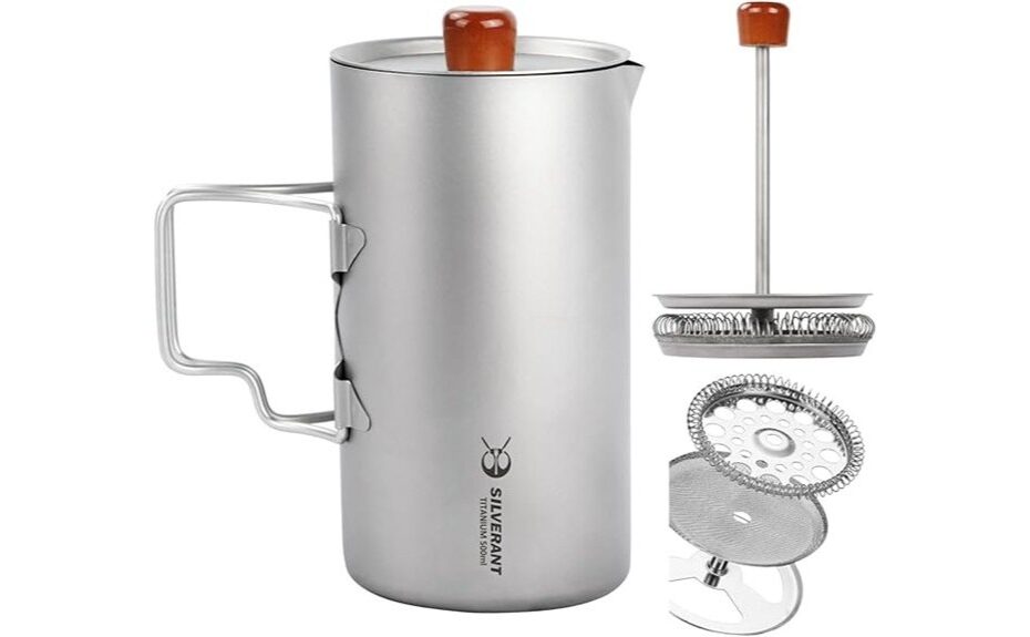 titanium french press cup
