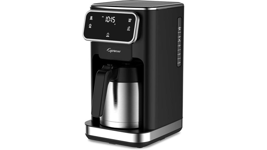 touchscreen coffee maker review