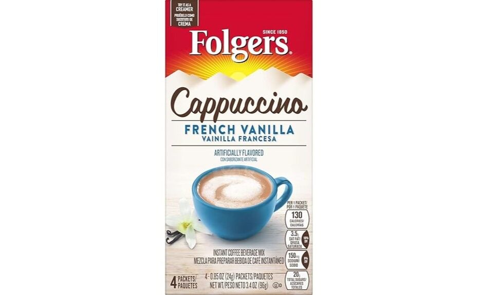 vanilla cappuccino mix review