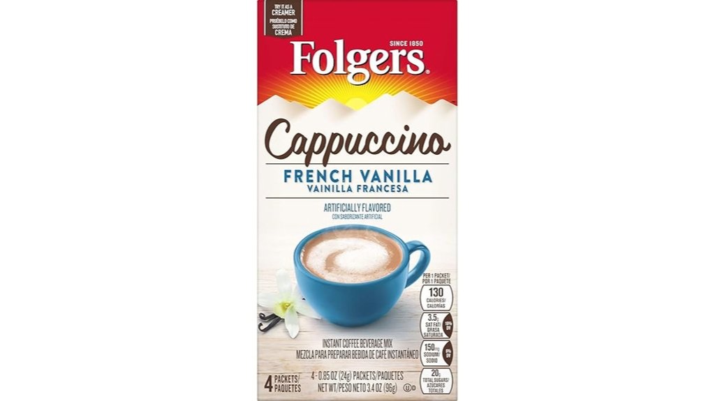 vanilla cappuccino mix review