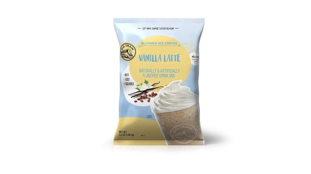 vanilla latte coffee mix