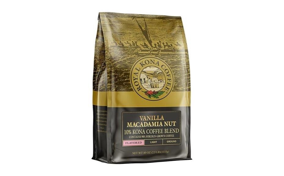 vanilla macadamia coffee blend