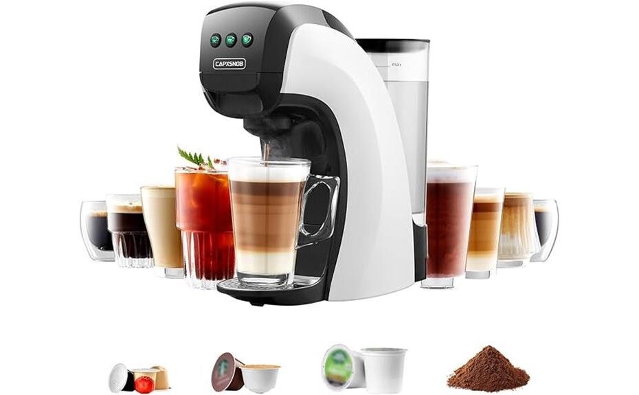 versatile efficient brewing machine
