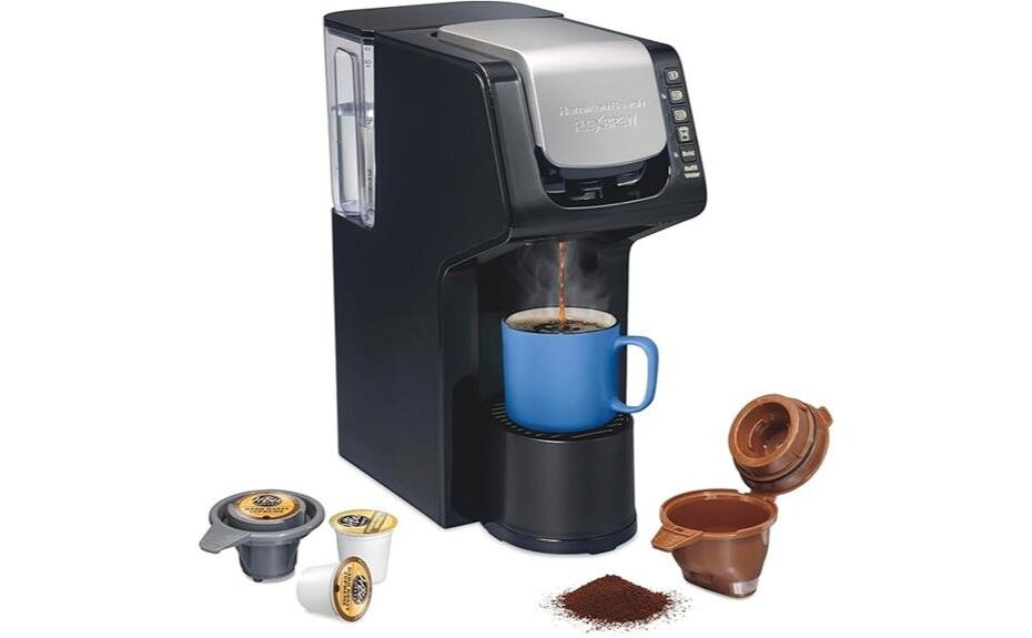 versatile single serve coffee maker