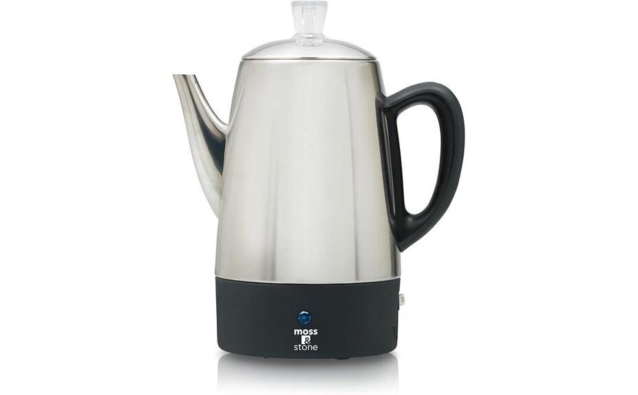 vintage style coffee brewing pot