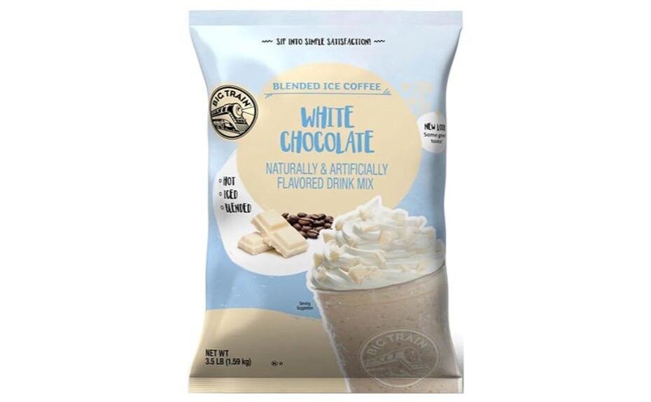white chocolate latte mix