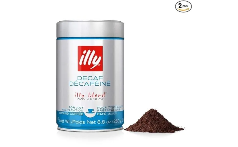 decaffeinated rich coffee flavor