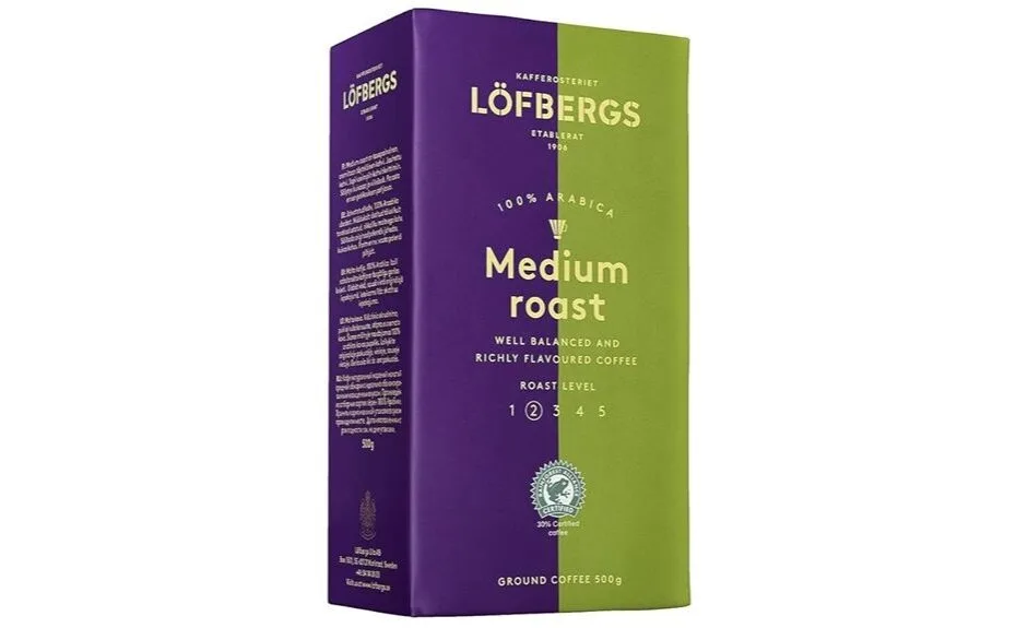 medium roast ground coffee