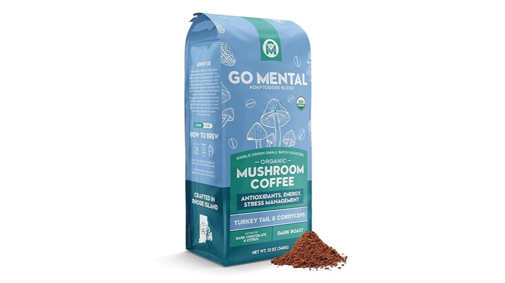 mushroom infused coffee experience