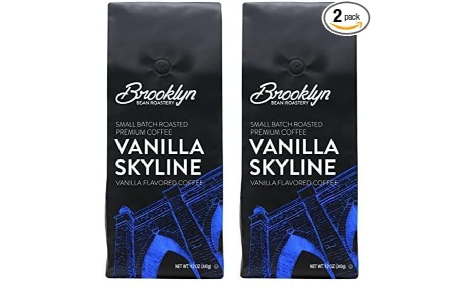 rich vanilla coffee flavor